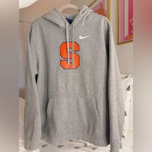 grey cuse hoodie XL